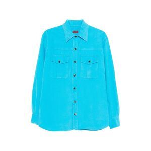 Isaia Blue Shirts Men